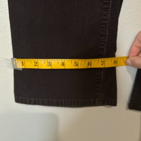 Old navy sweetheart corduroy brown long pants  size 8L - Picture 6 of 9